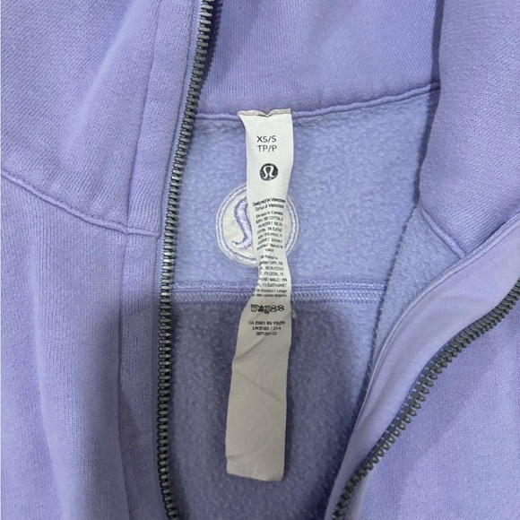 Lavender Women's Scuba 🤿 Half-Zip Top - Picture 3 of 5
